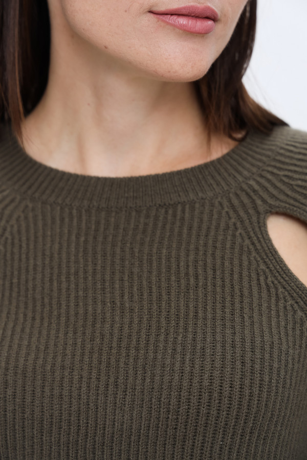 Пуловер Luisa Cerano, размер 52, цвет зелёный - фото 5
