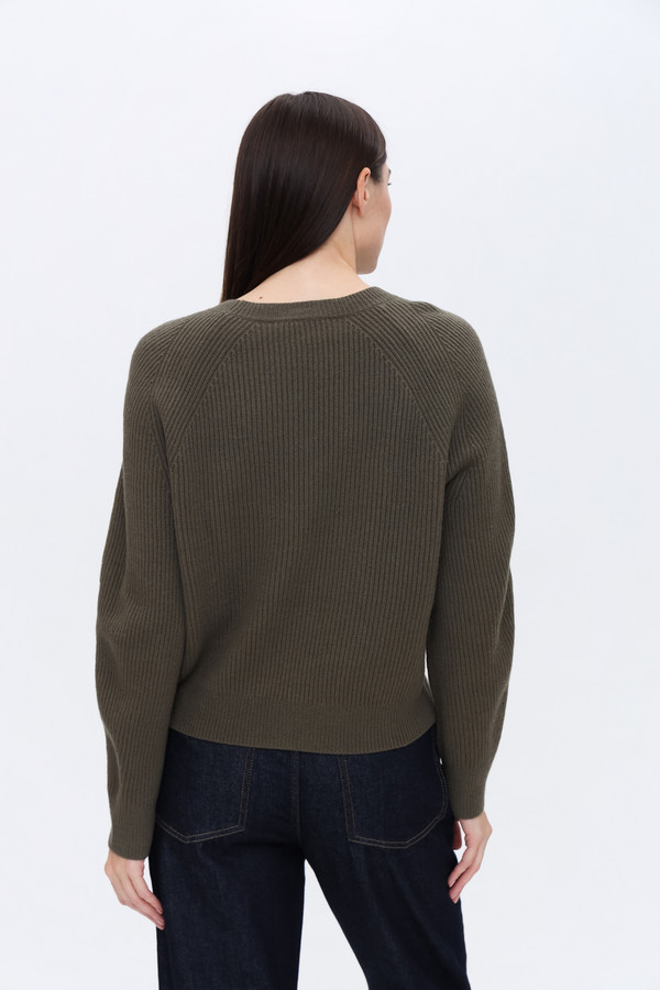 Пуловер Luisa Cerano, размер 52, цвет зелёный - фото 4