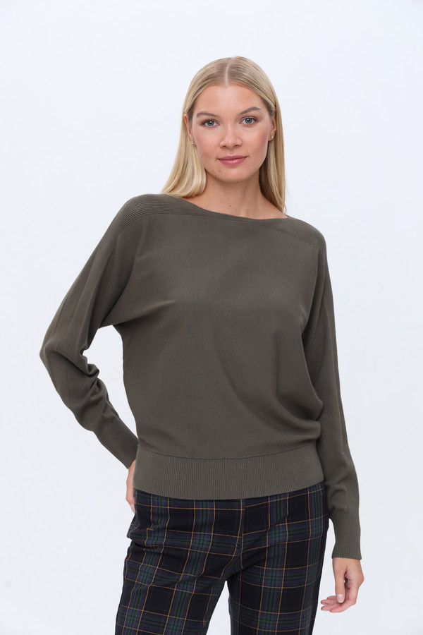 Пуловер Luisa Cerano, размер 48, цвет серый - фото 1