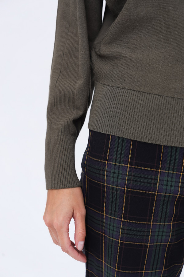 Пуловер Luisa Cerano, размер 48, цвет серый - фото 6