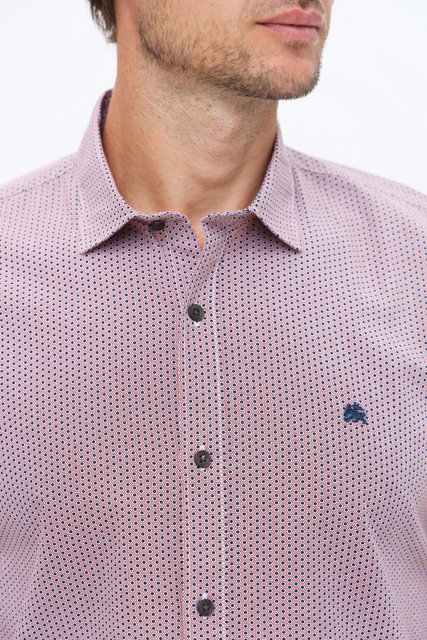 Рубашка с длинным рукавом Lerros, размер 46-48, цвет сиреневый - фото 5