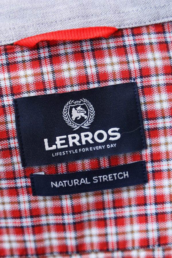 Рубашка с длинным рукавом Lerros, размер 54-56, цвет красный - фото 8