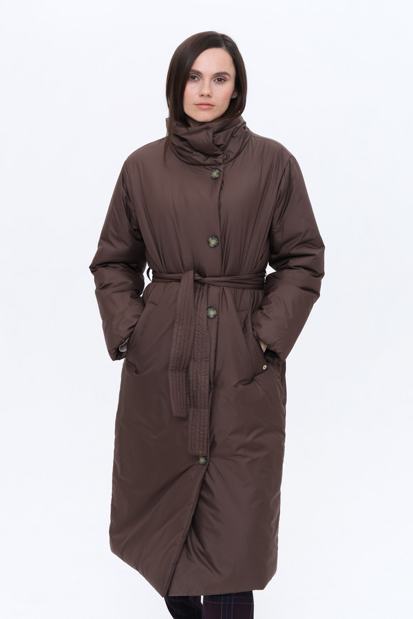 Пальто Penny Black, размер 40, цвет коричневый - фото 4