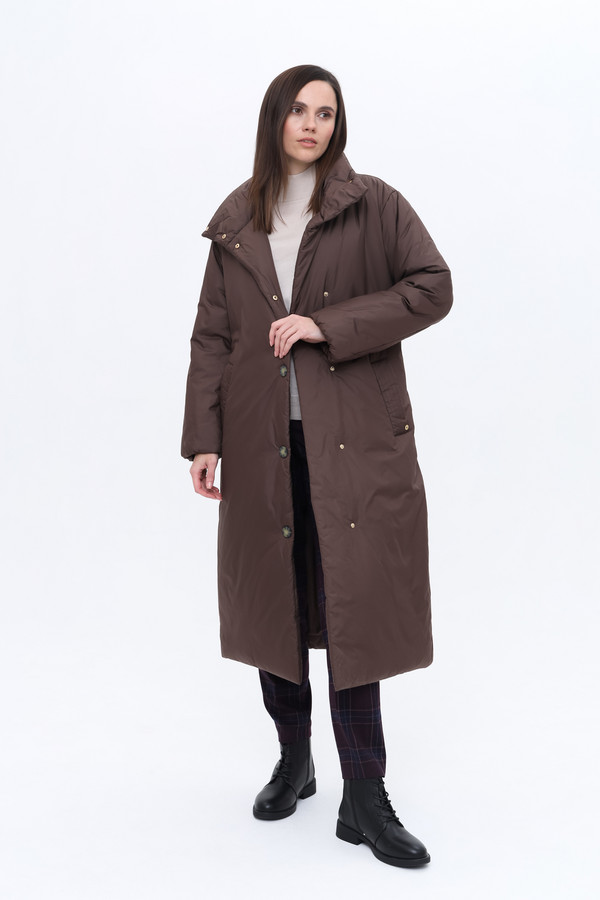 Пальто Penny Black, размер 40, цвет коричневый - фото 1