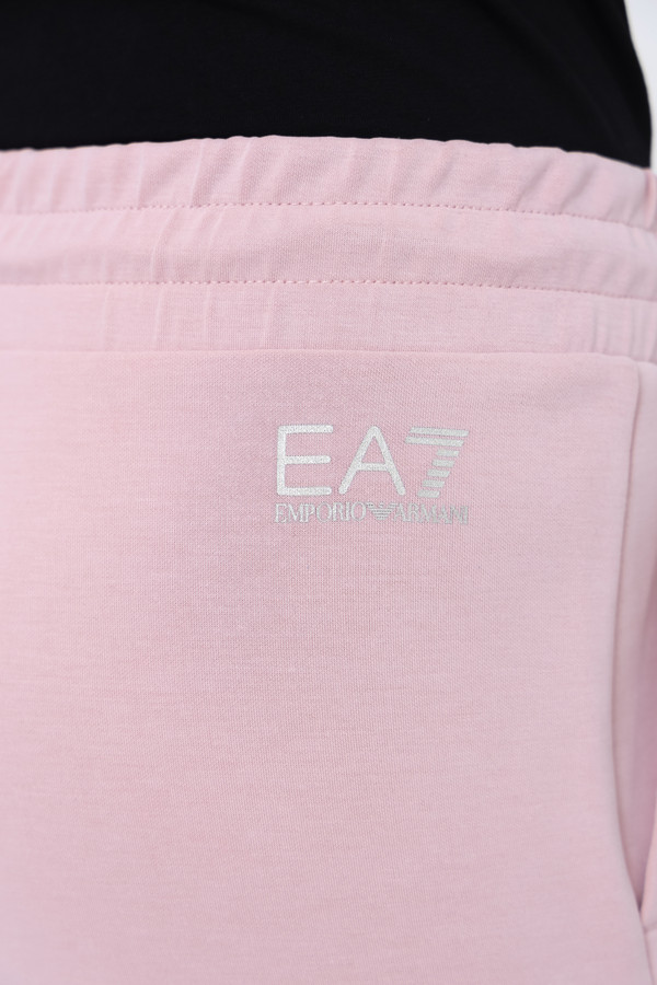 Спортивные брюки EA7, размер 40-42, цвет розовый - фото 8