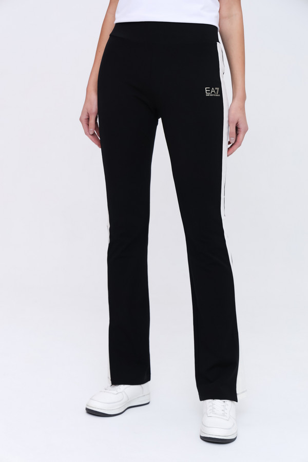 Спортивные брюки EA7, размер 44-46, цвет чёрный - фото 3