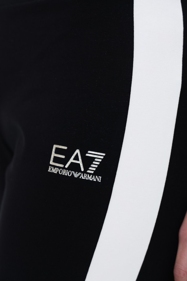 Спортивные брюки EA7, размер 44-46, цвет чёрный - фото 5