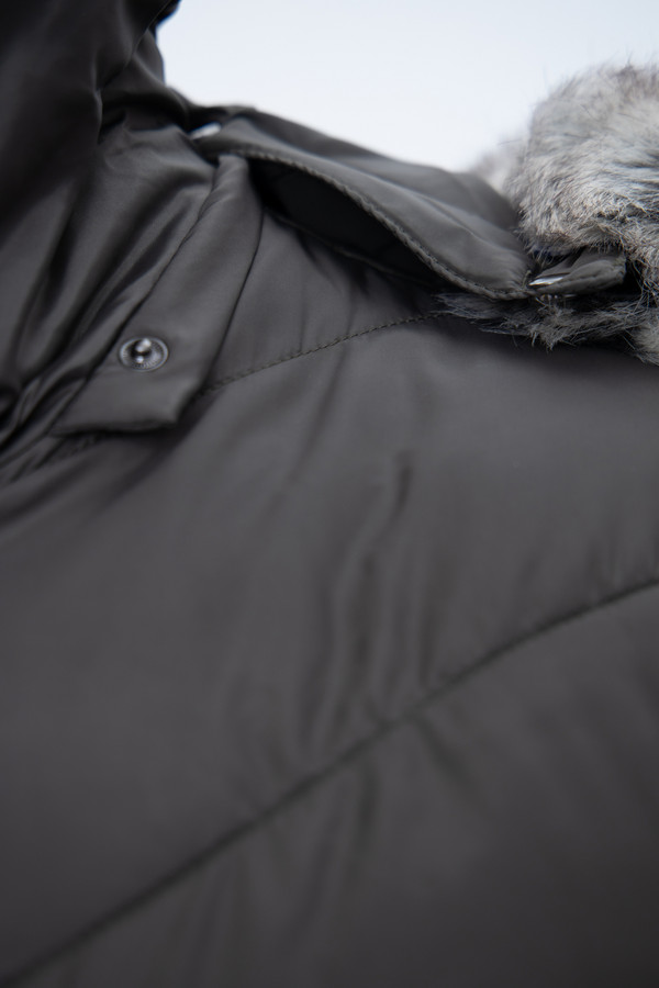 Пальто Lebek, размер 48, цвет серый - фото 9