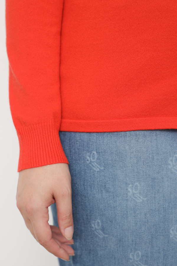 Пуловер Lebek, размер 54, цвет красный - фото 7