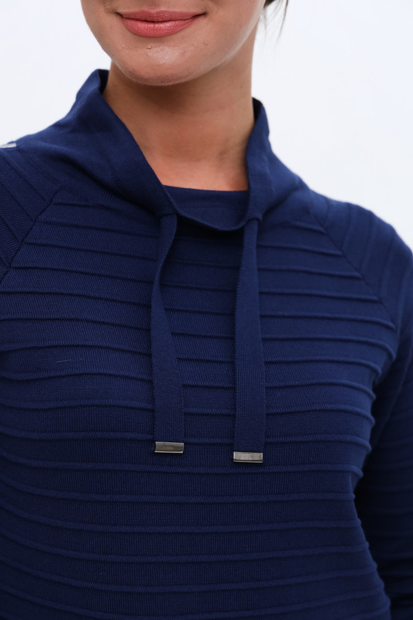 Пуловер Lebek, размер 56, цвет синий - фото 5