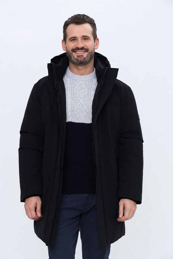 Пальто Cinque, размер 58-60, цвет чёрный - фото 1