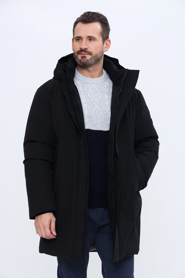Пальто Cinque, размер 58-60, цвет чёрный - фото 3