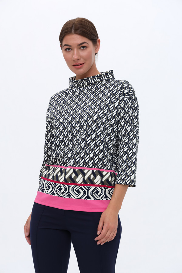 Пуловер Lebek, размер 50, цвет серый - фото 3