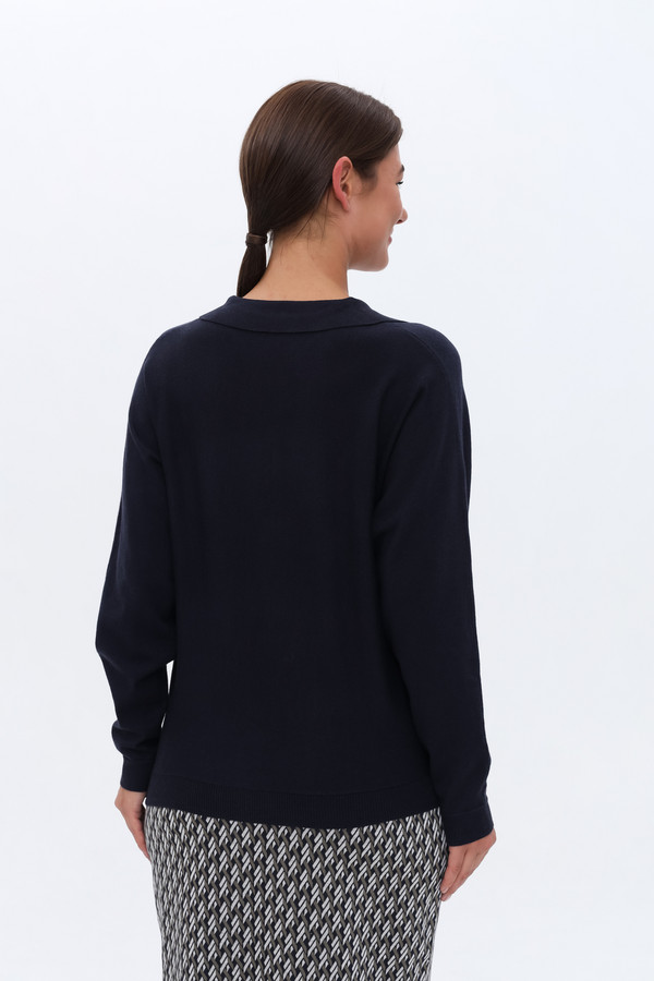 Пуловер Lebek, размер 48, цвет чёрный - фото 4