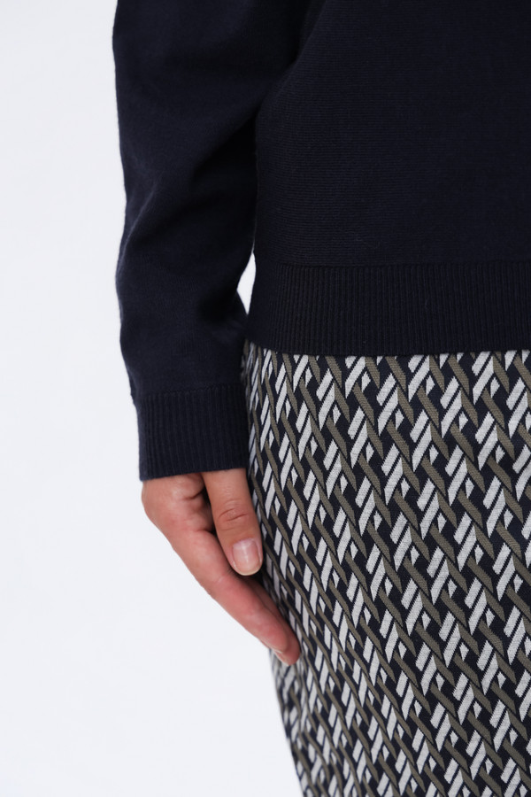 Пуловер Lebek, размер 50, цвет чёрный - фото 6