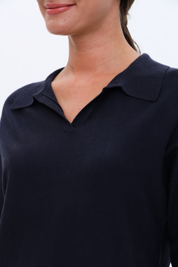 Пуловер Lebek, размер 50, цвет чёрный - фото 5