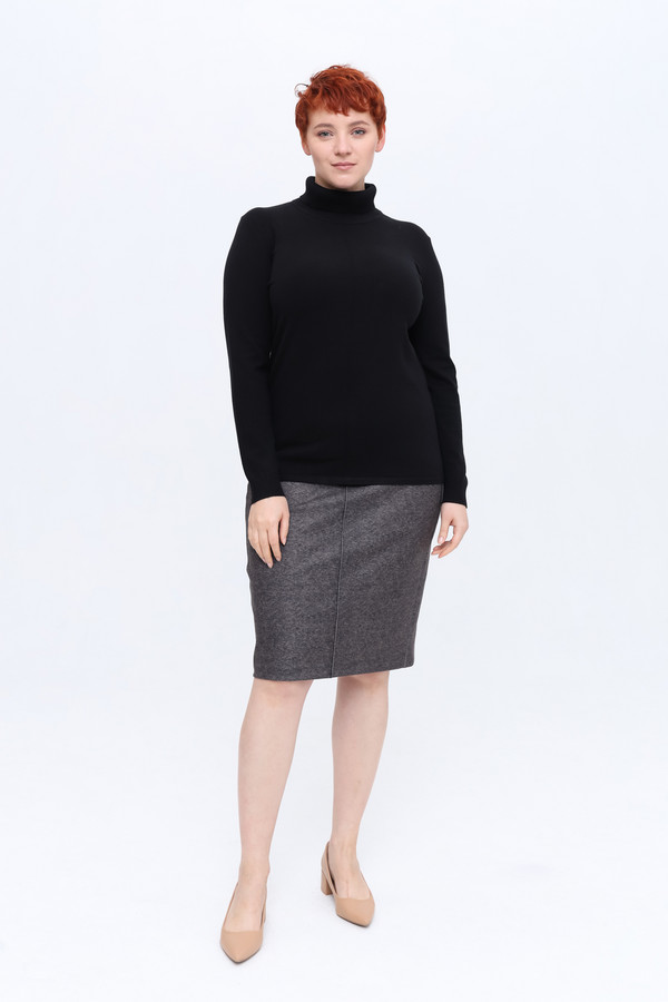 Пуловер Lebek, размер 54, цвет чёрный - фото 2