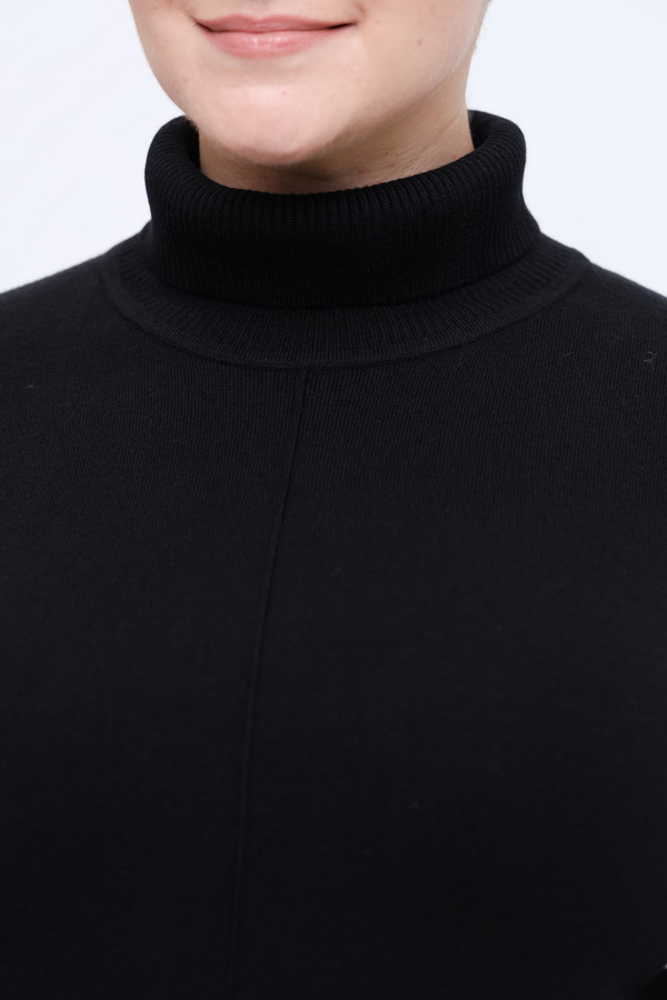 Пуловер Lebek, размер 54, цвет чёрный - фото 6