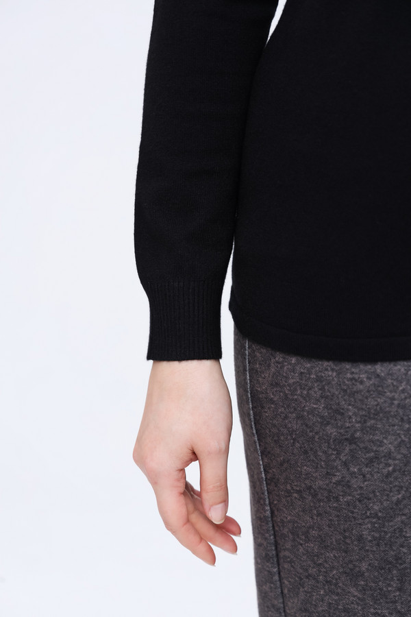 Пуловер Lebek, размер 54, цвет чёрный - фото 7