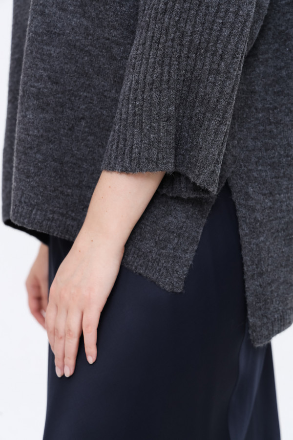Пуловер Frapp, размер 58, цвет серый - фото 6