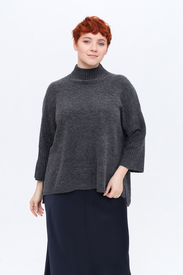 Пуловер Frapp, размер 58, цвет серый - фото 3