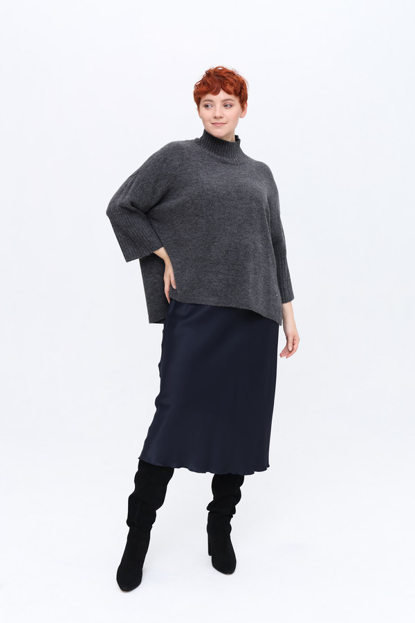 Пуловер Frapp, размер 58, цвет серый - фото 2