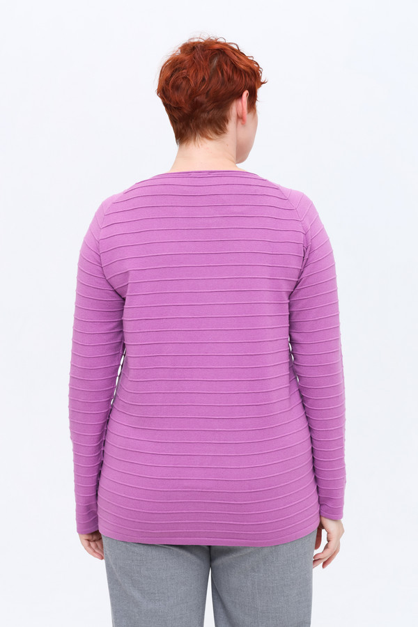 Пуловер Lebek, размер 46, цвет сиреневый - фото 4