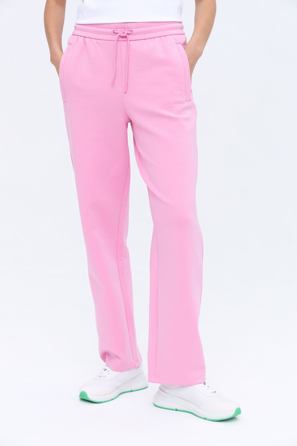Брюки Emporio Armani, размер 44-46, цвет розовый - фото 3