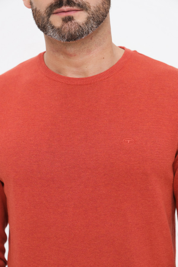 Джемпер Tom Tailor, размер 58-60, цвет красный - фото 5