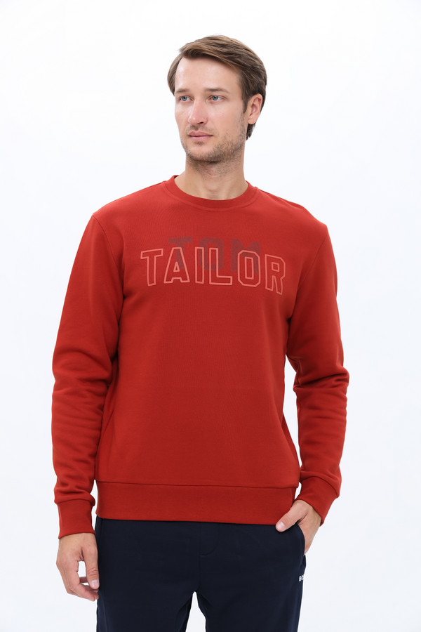 Джемпер Tom Tailor, размер 54-56, цвет красный - фото 1