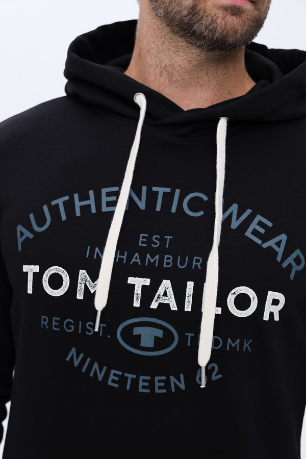 Толстовка Tom Tailor, размер 50-52, цвет чёрный - фото 7