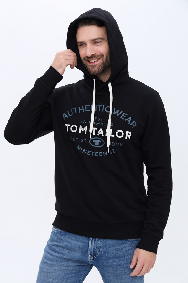 Толстовка Tom Tailor, размер 46-48, цвет чёрный - фото 5