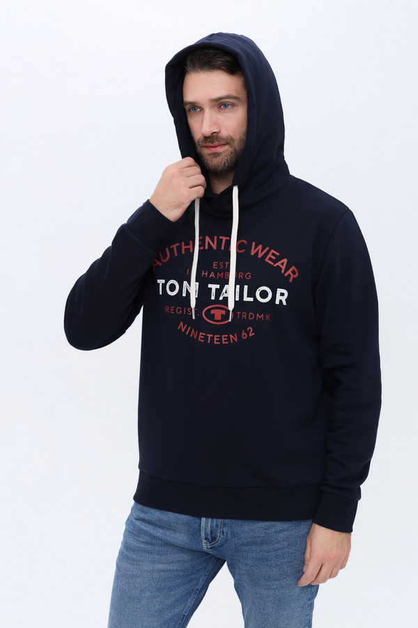 Толстовка Tom Tailor, размер 50-52, цвет чёрный - фото 5