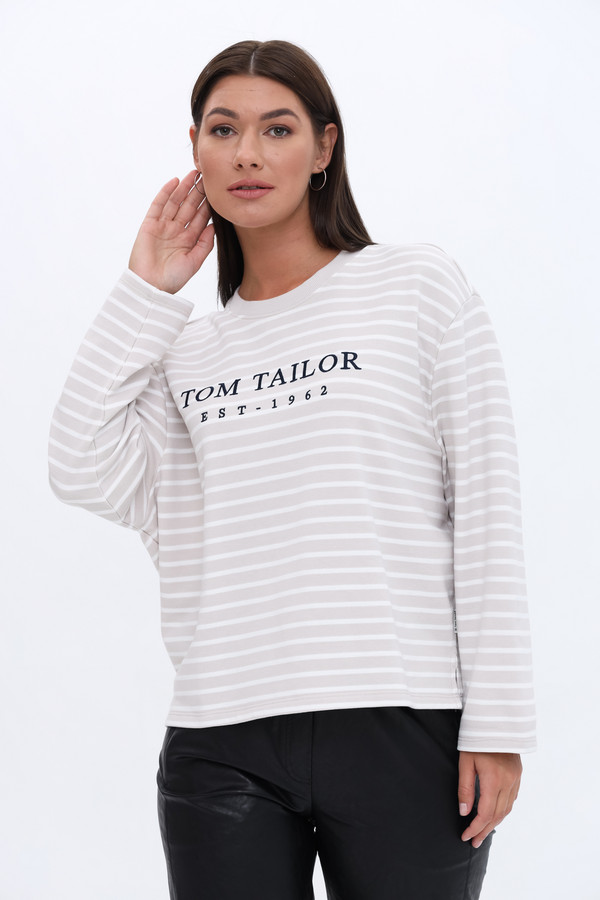 Пуловер Tom Tailor, размер 52-54, цвет бежевый - фото 3