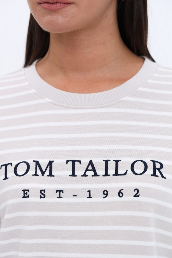 Пуловер Tom Tailor, размер 52-54, цвет бежевый - фото 5