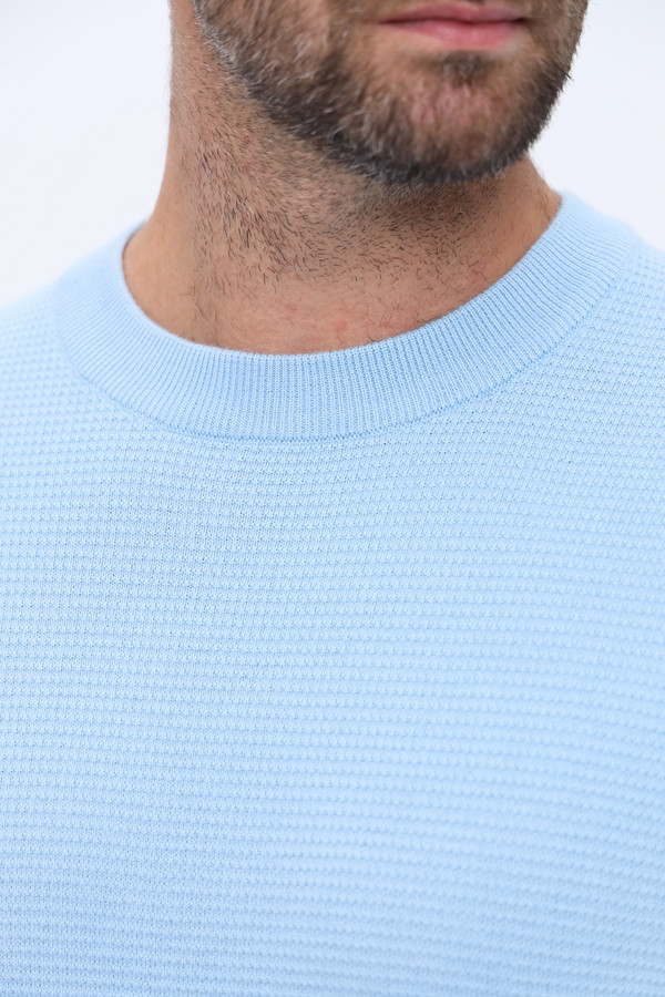 Джемпер Tom Tailor, размер 50-52, цвет голубой - фото 6