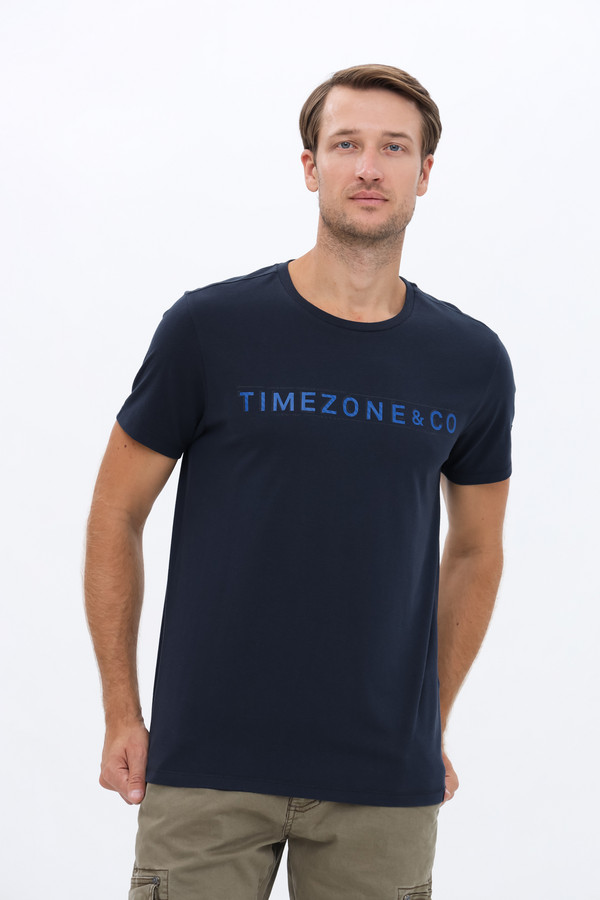 Футболкa Time Zone, размер 58-60, цвет синий - фото 3