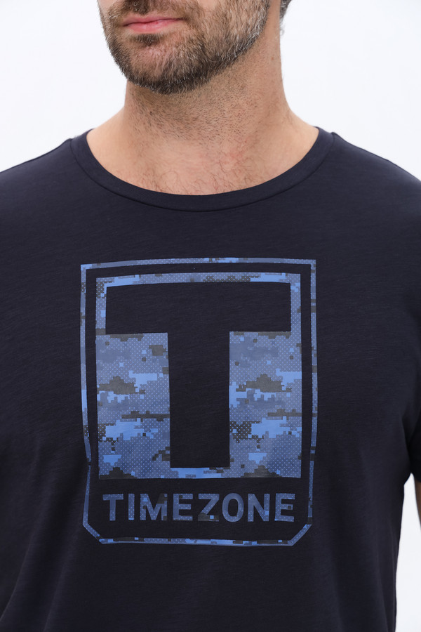 Футболкa Time Zone, размер 62-64, цвет синий - фото 5