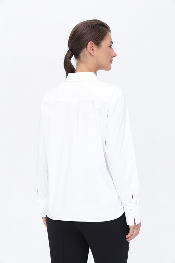 Рубашка с длинным рукавом Gerry Weber, размер 52, цвет белый - фото 4