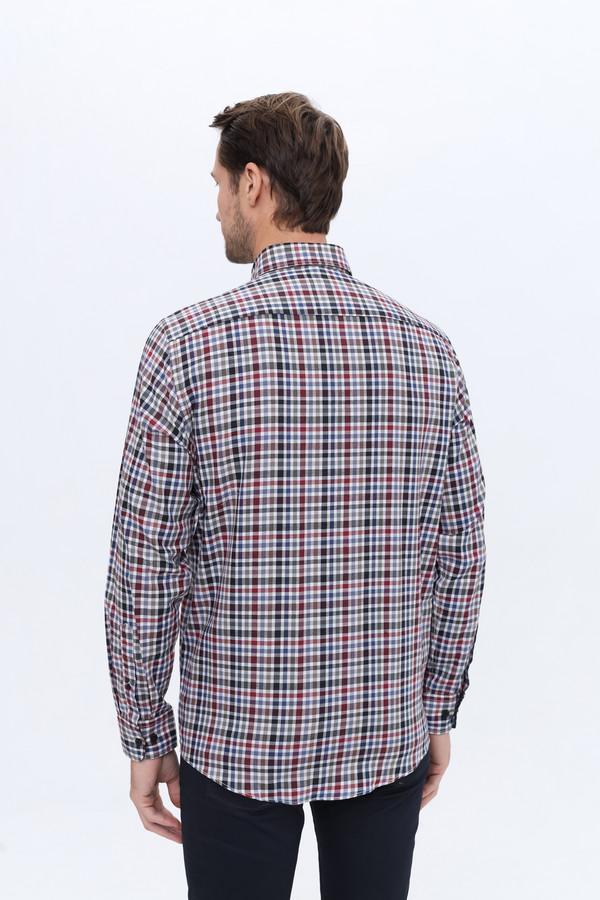 Рубашка с длинным рукавом Casa Moda, размер 62-64, цвет разноцветный - фото 5