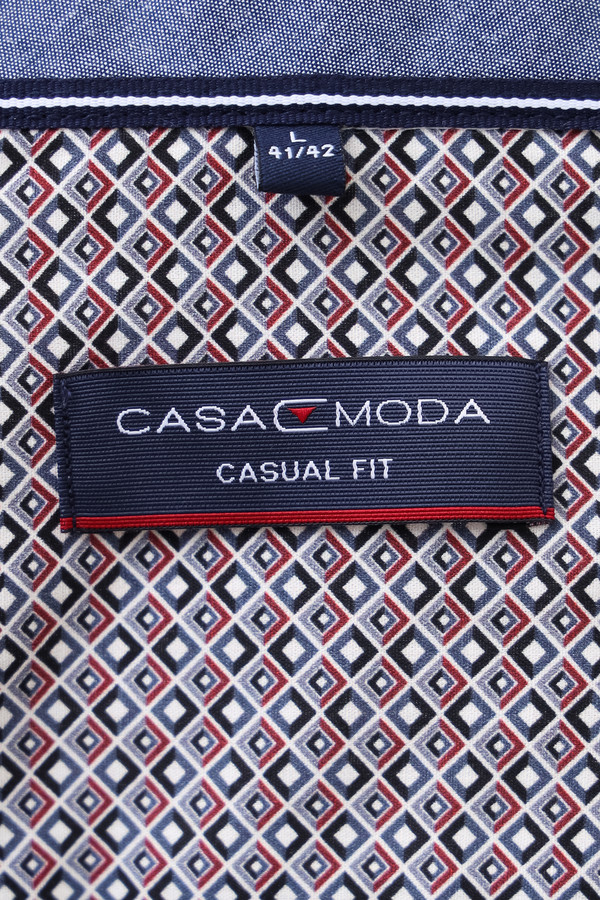 Рубашка с длинным рукавом Casa Moda, размер 50-52, цвет разноцветный - фото 7
