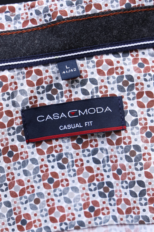 Рубашка с длинным рукавом Casa Moda, размер 54-56, цвет разноцветный - фото 8