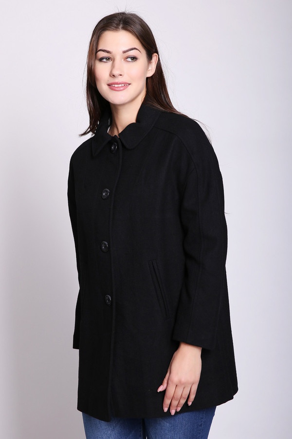 Пальто Pezzo, размер 50, цвет чёрный - фото 2