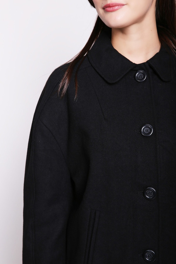 Пальто Pezzo, размер 50, цвет чёрный - фото 5