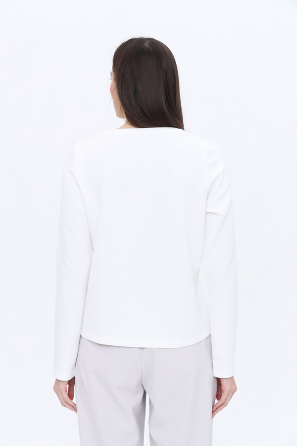 Пуловер Taifun, размер 42, цвет белый - фото 4