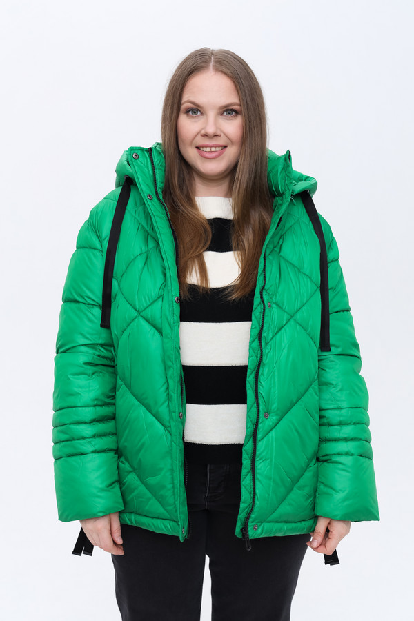 Куртка Gerry Weber, размер 50, цвет зелёный - фото 3