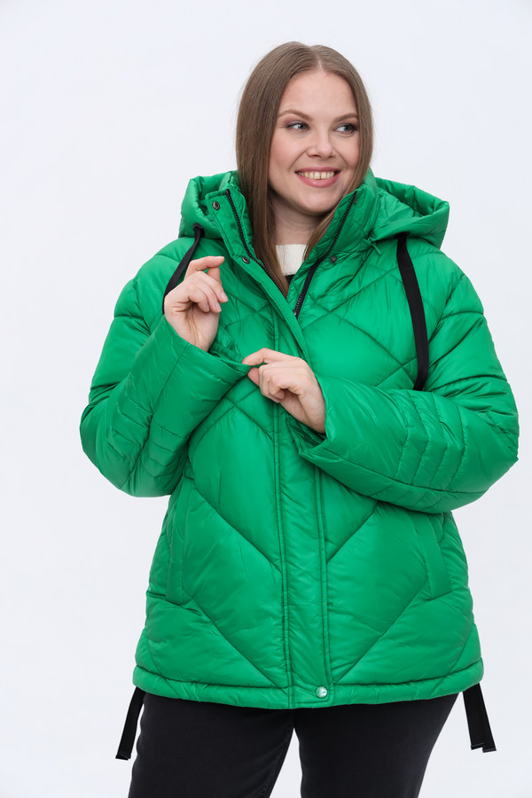 Куртка Gerry Weber, размер 50, цвет зелёный - фото 4
