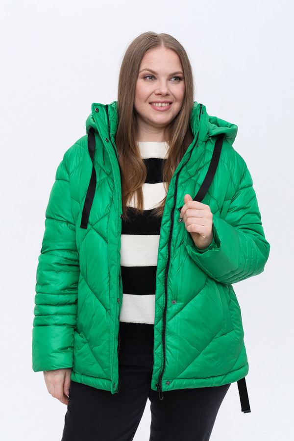 Куртка Gerry Weber, размер 50, цвет зелёный - фото 1