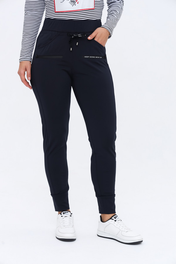 Спортивные брюки Tuzzi, размер 44, цвет чёрный