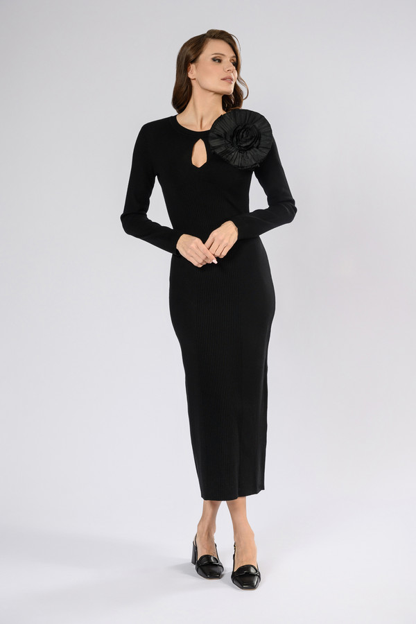 Вечернее платье Twin Set, размер 40-42, цвет чёрный - фото 3